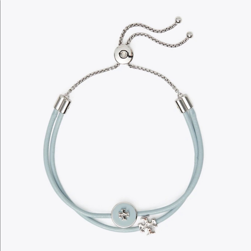 NWT~Tory Burch~Kira Enameled Slider Bracelet